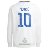 Maglia da Calcio a Maniche Lunghe Real Madrid Luka Modrić 10 Casa 2021-22 per Uomo